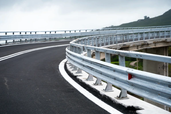 Segnaletica orizzontale svincolo autostradale Enna